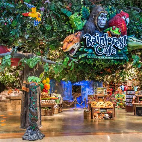 restaurants similar to rainforest cafe